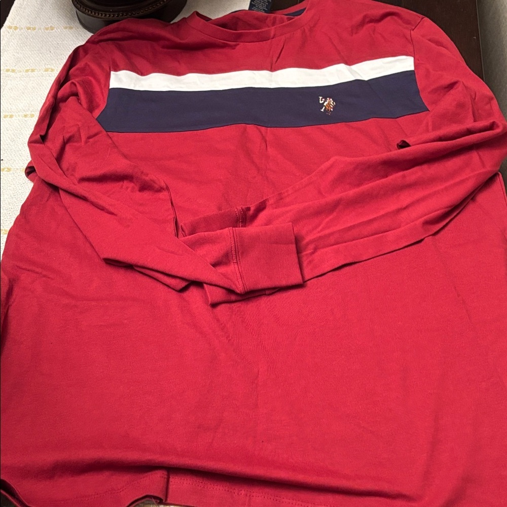 U.S.Polo Red and Navy Men's cotton - Picture 5 of 5